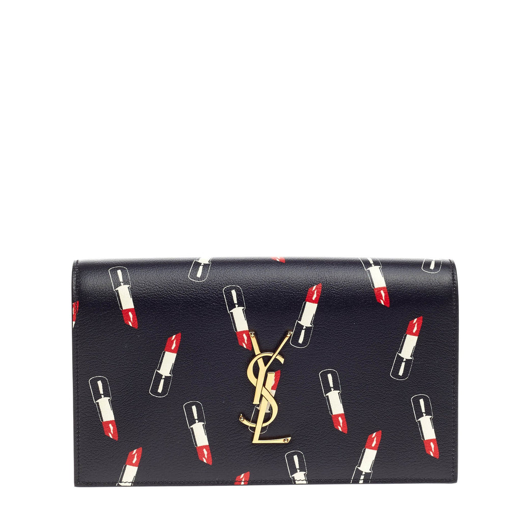 Classic Monogram Clutch Printed Leather