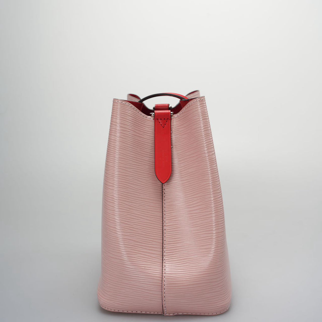 Louis Vuitton 2019 Epi Neonoe BB Bucket Bag in Rose Pink