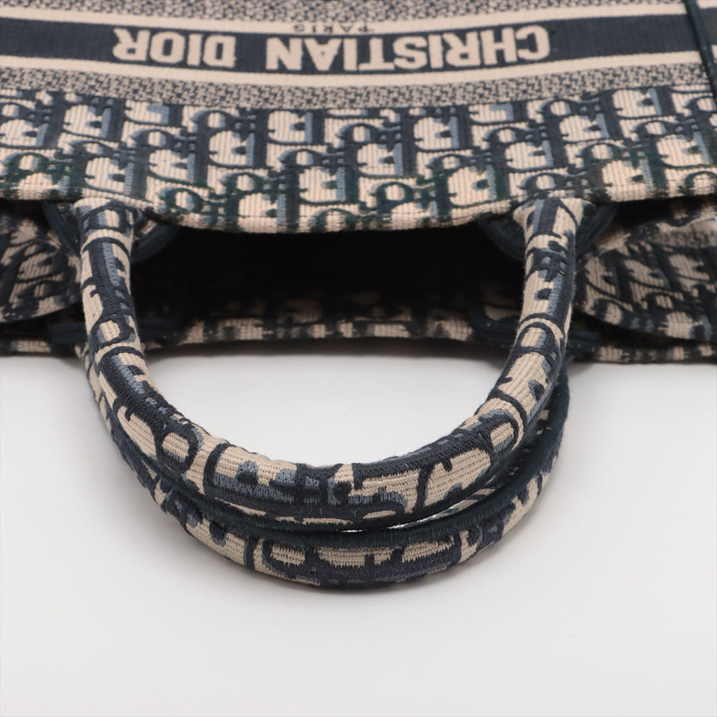 ITEM 5 - Christian Dior Small Oblique Navy Book Tote