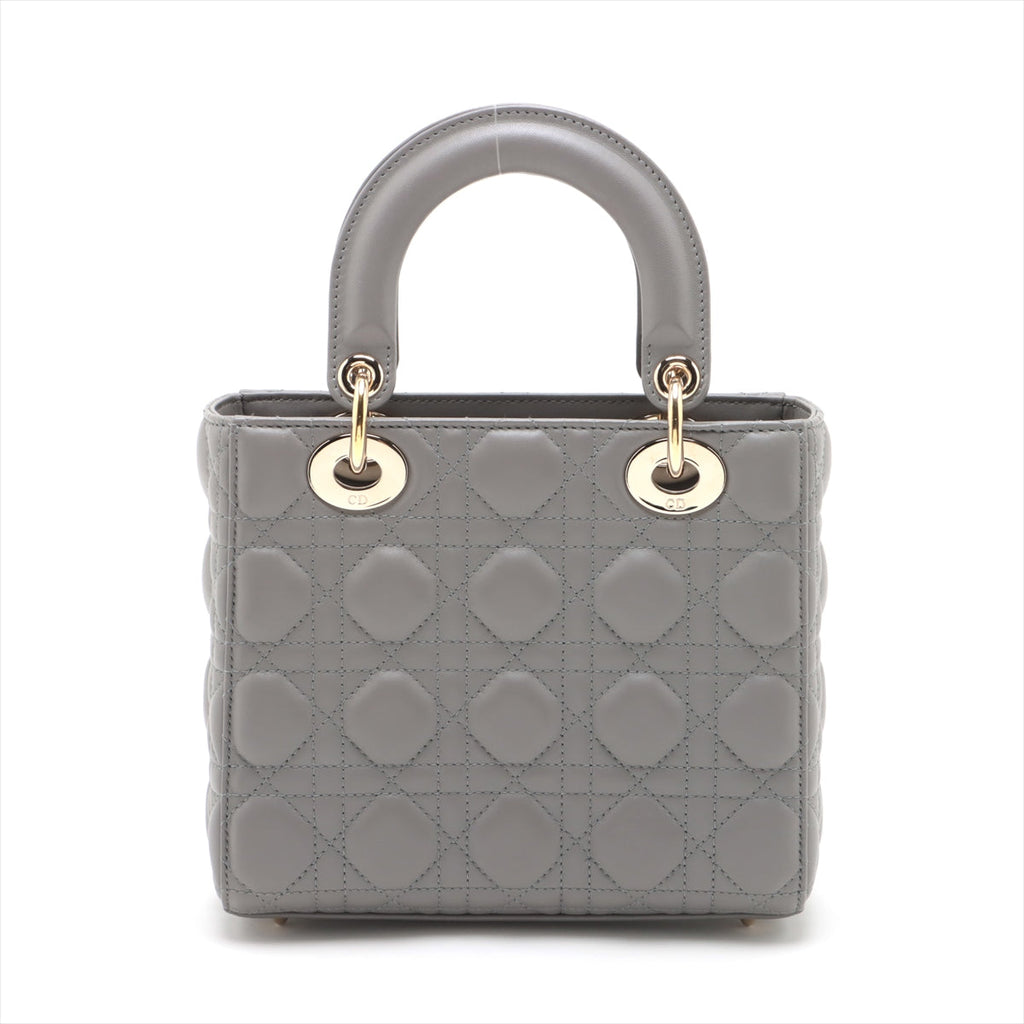 ITEM 18 - Christian Dior Small Lady Dior Grey