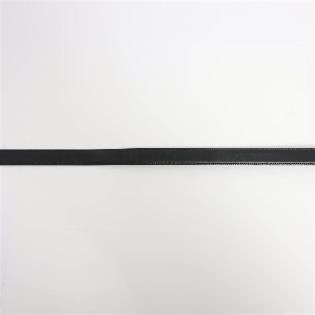 ITEM 2 - CELINE Medium Triomphe Belt 75 Black