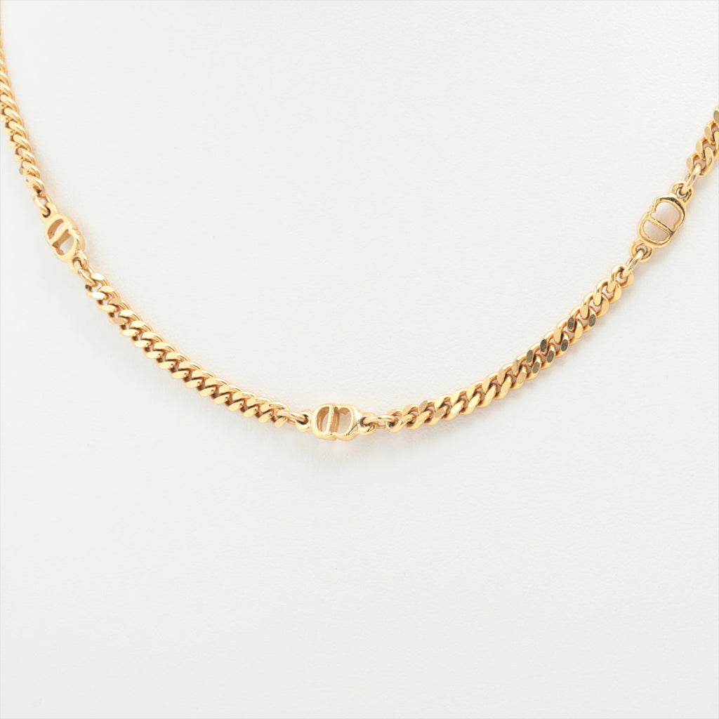 Christian Dior CD Gold Necklace Costume Jewellery