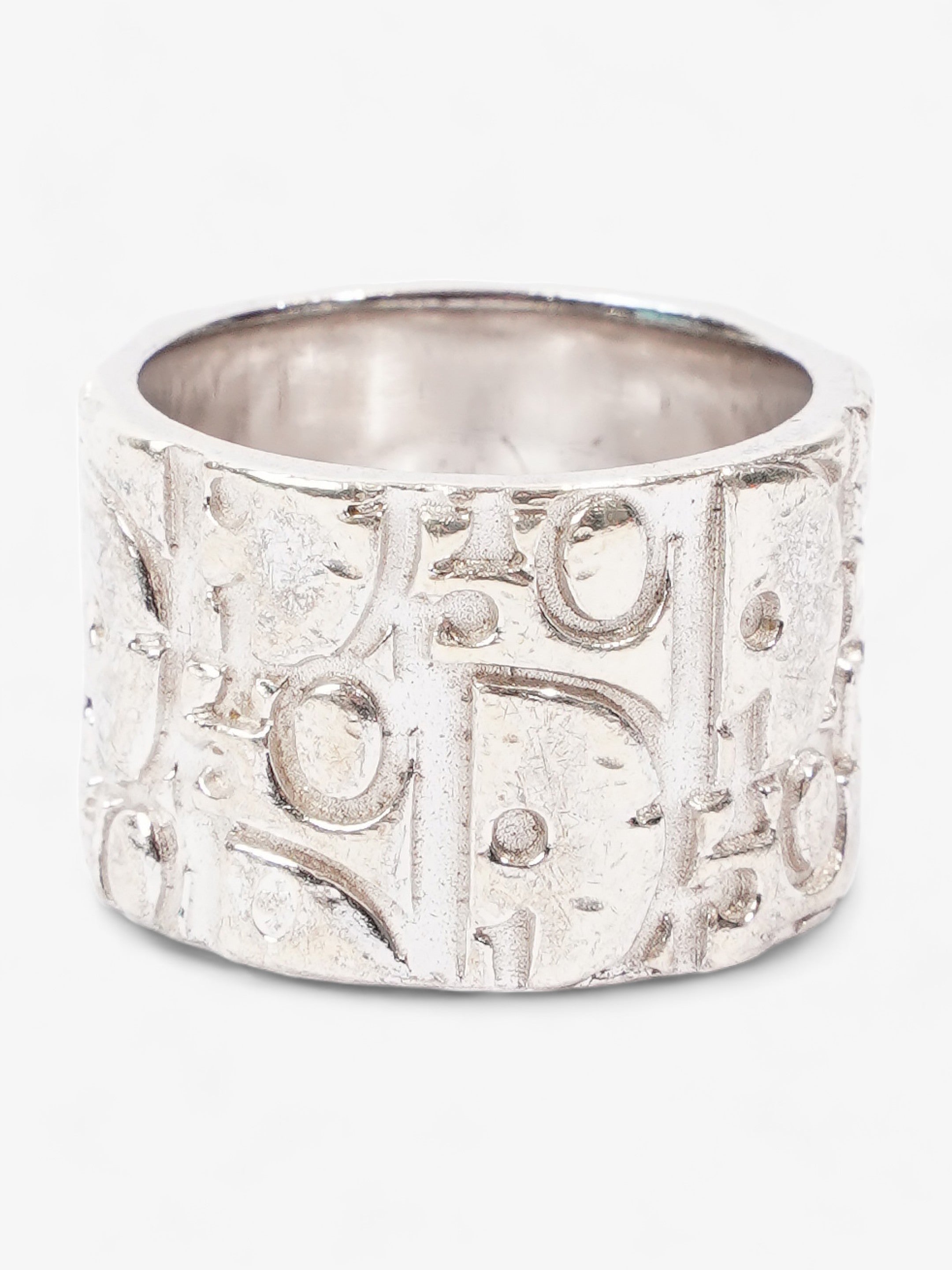 Christian Dior Trotter Ring Silver Silver Sterling 11