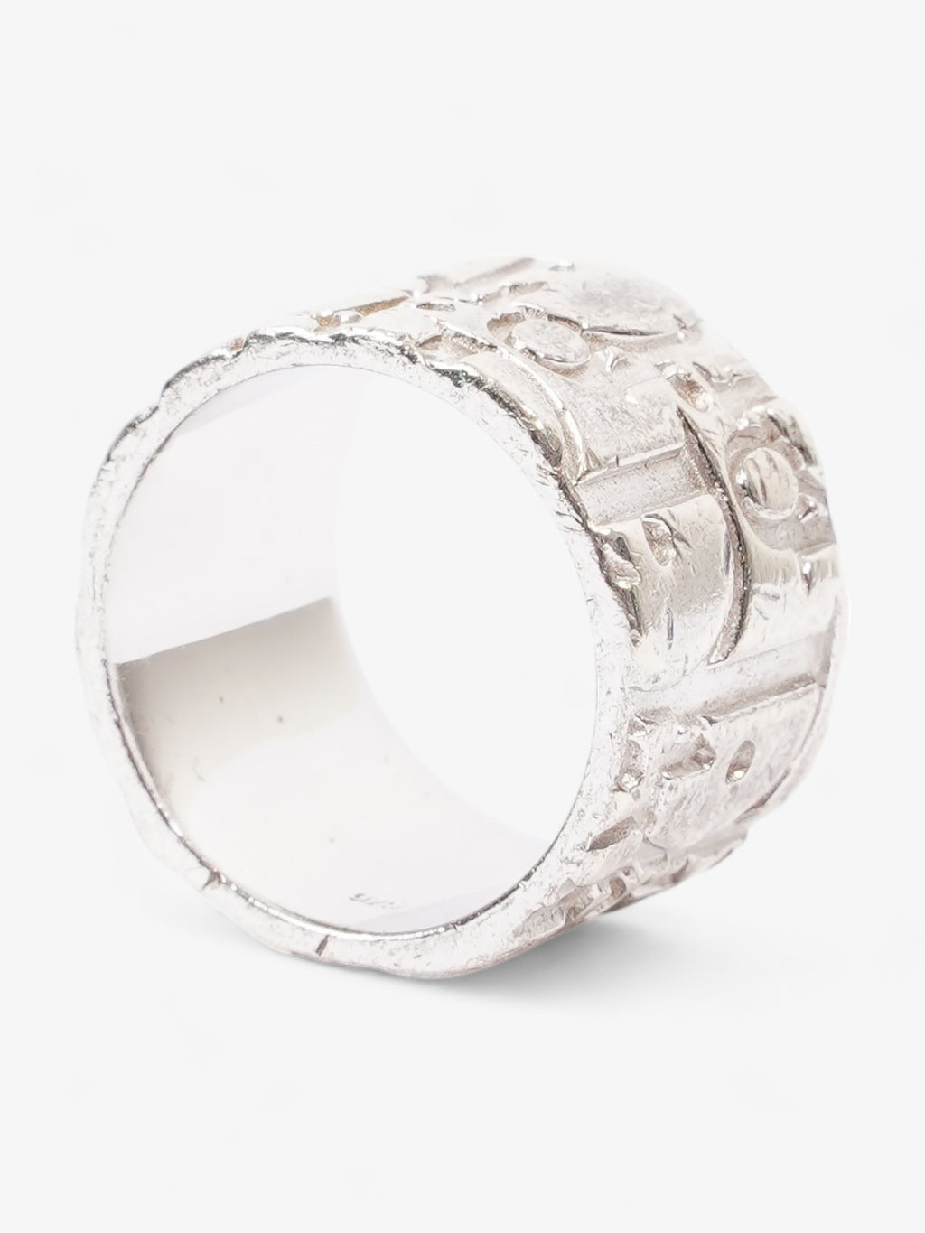 Christian Dior Trotter Ring Silver Silver Sterling 11