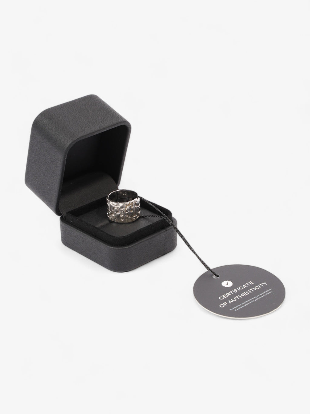 Christian Dior Trotter Ring Silver Silver Sterling 11