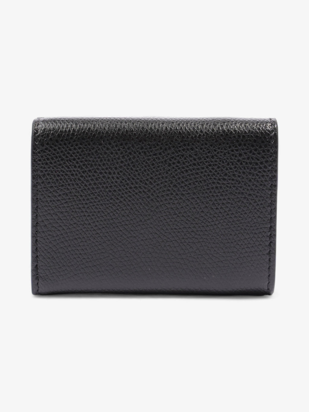 F is Fendi Envelope Wallet Black Leather