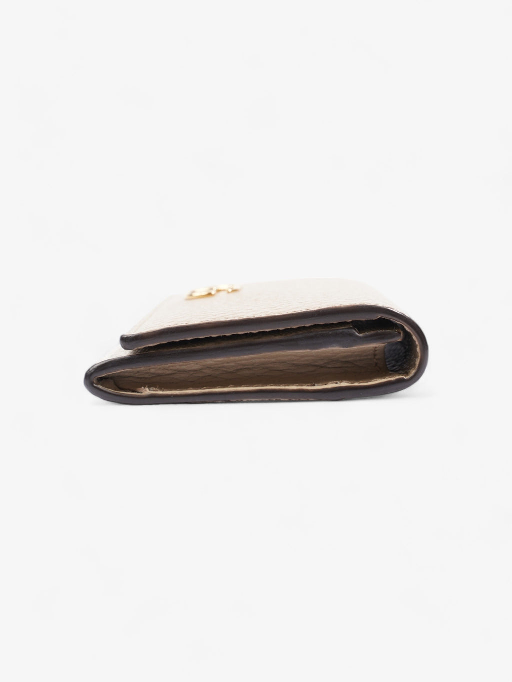 Gucci GG Marmont Wallet Beige Leather