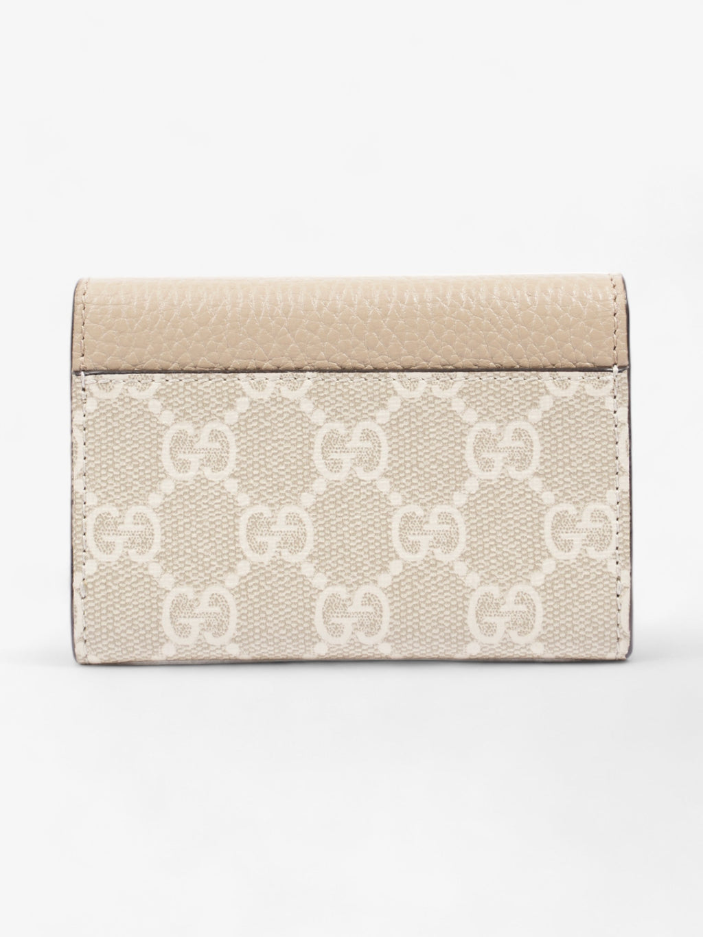 Gucci GG Marmont Wallet Beige Leather