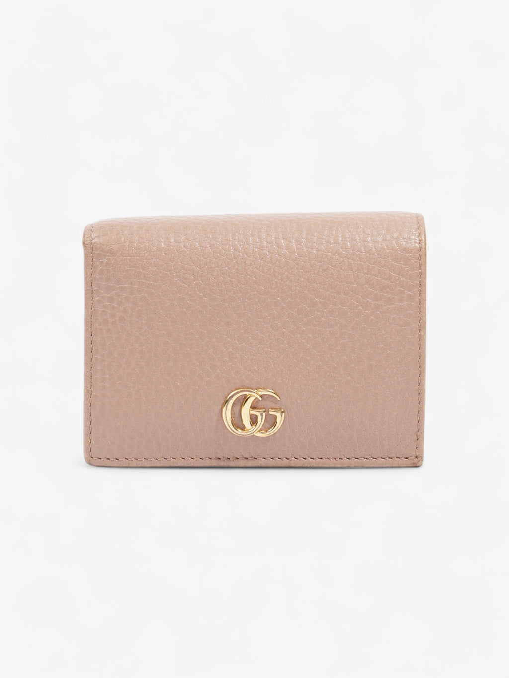 Gucci GG Marmont Wallet Beige Leather