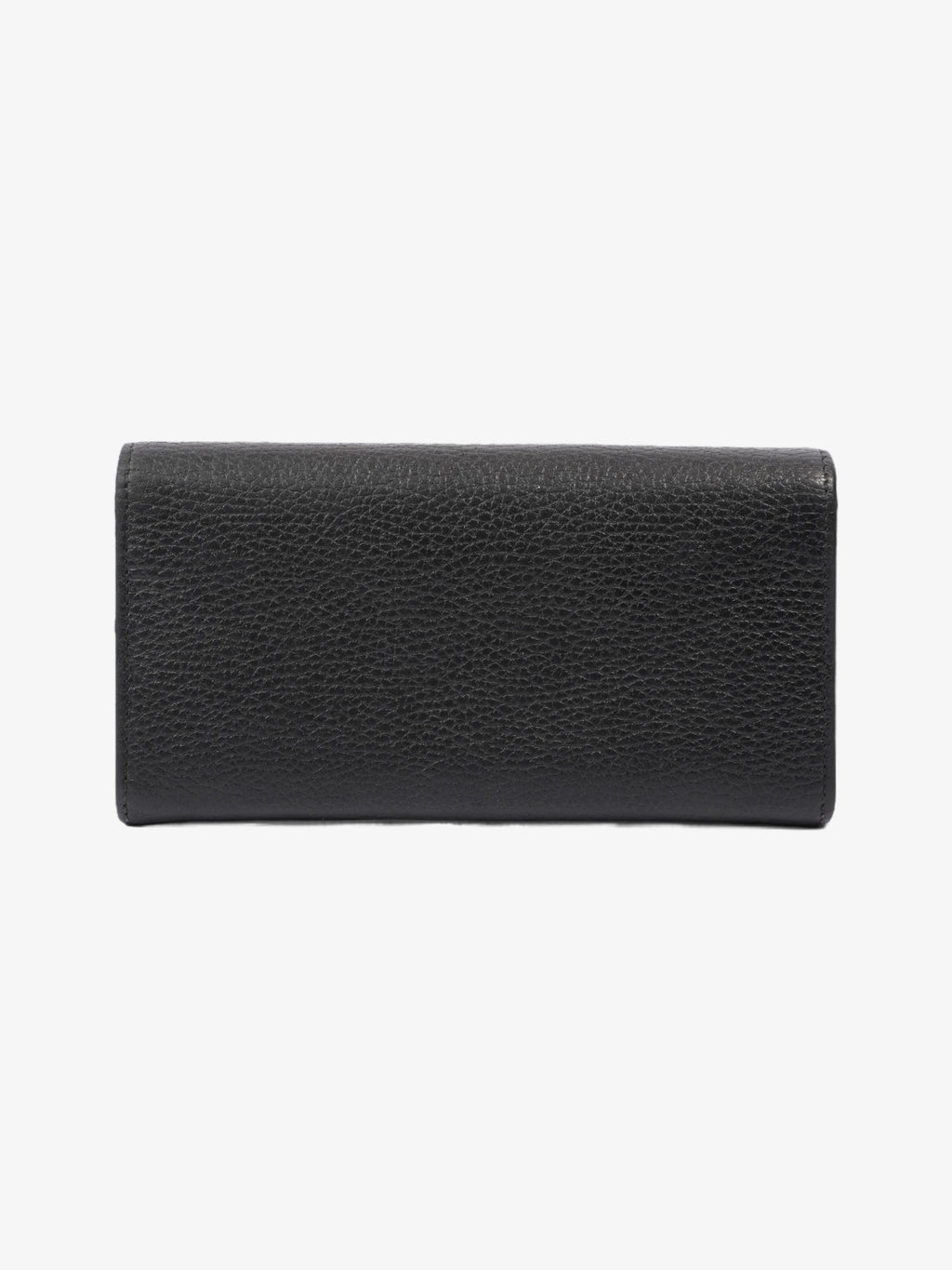 Gucci Marmont Long Wallet Black Leather