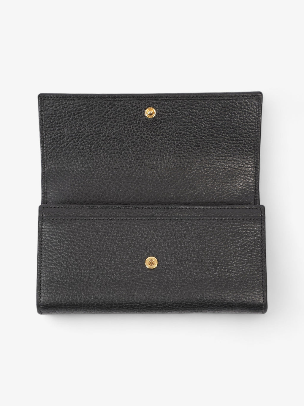 Gucci Marmont Long Wallet Black Leather
