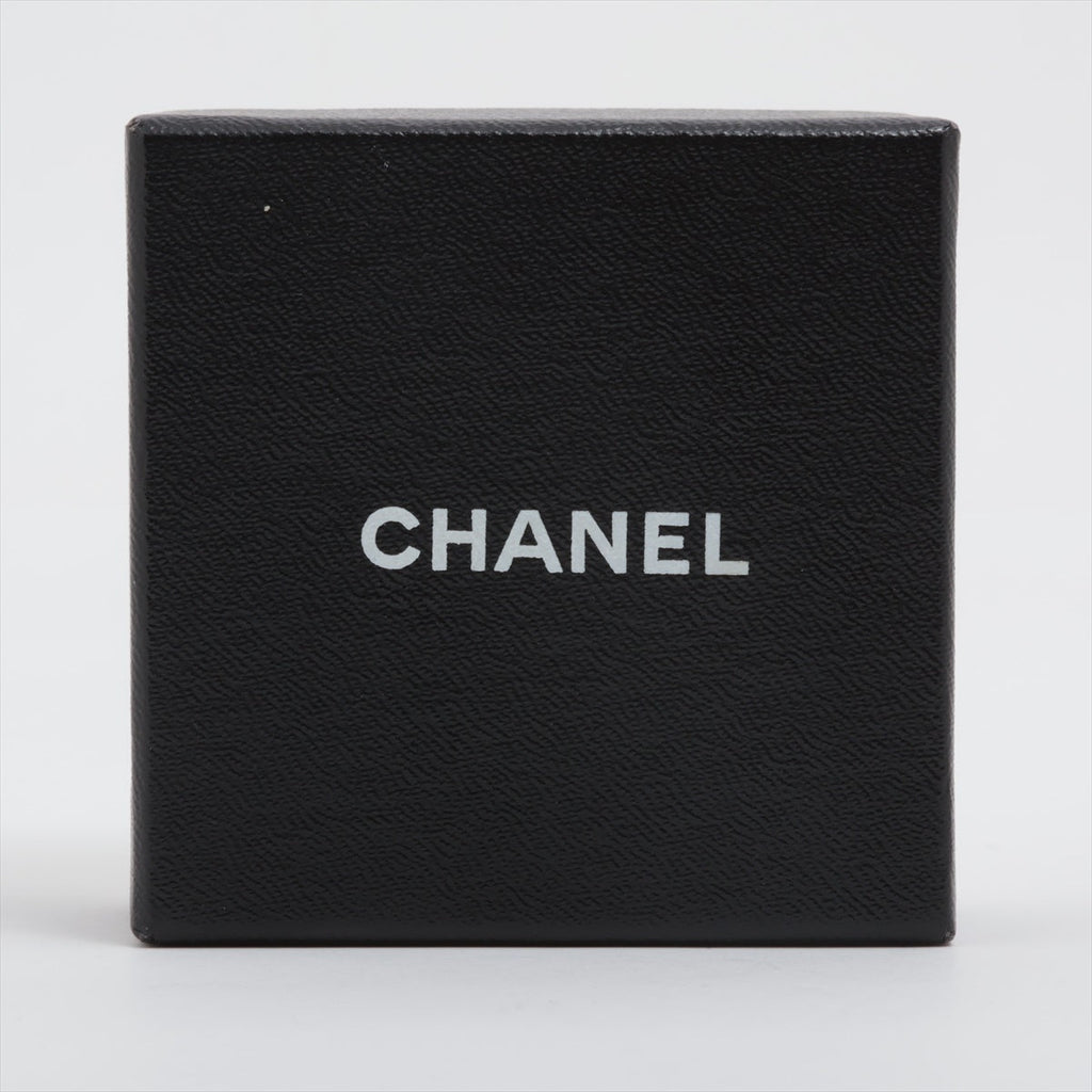 Chanel Coco Logo Pearl Gold Clip On Earrings Costume Jewellery