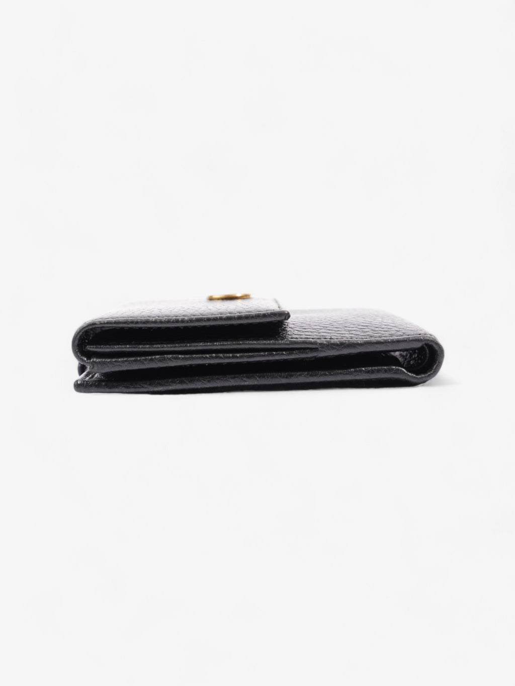Gucci GG Marmont Compact Wallet Black Leather