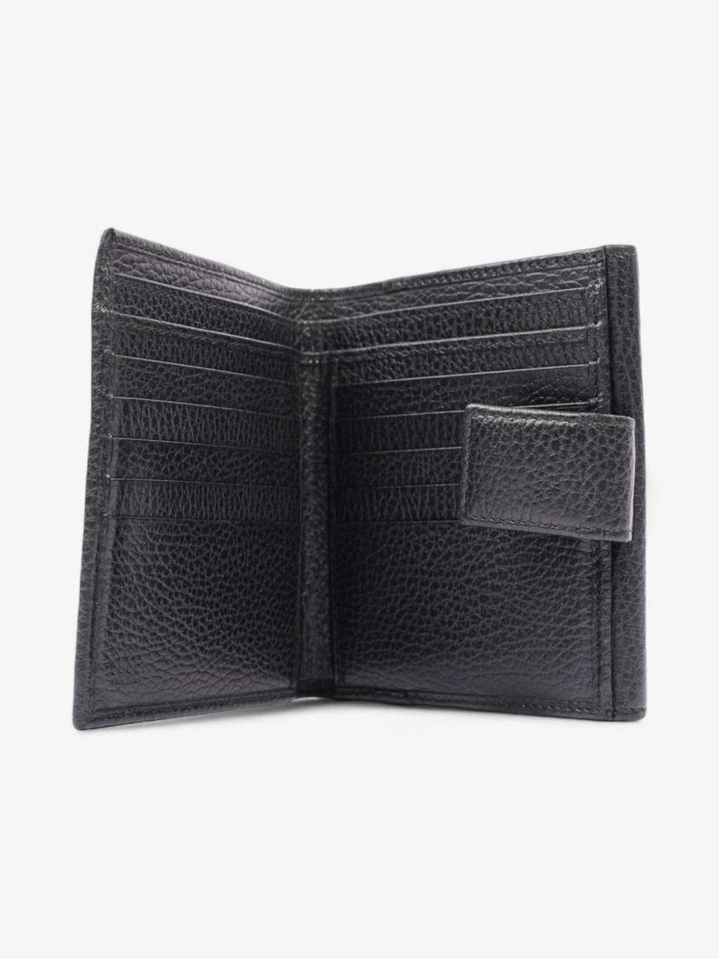 Gucci GG Marmont Compact Wallet Black Leather