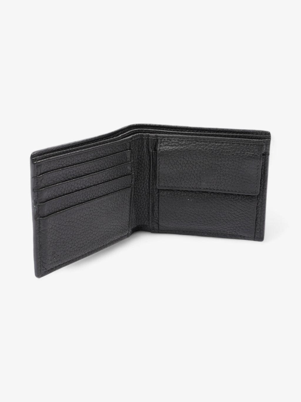 Gucci Billfold Wallet Black Leather