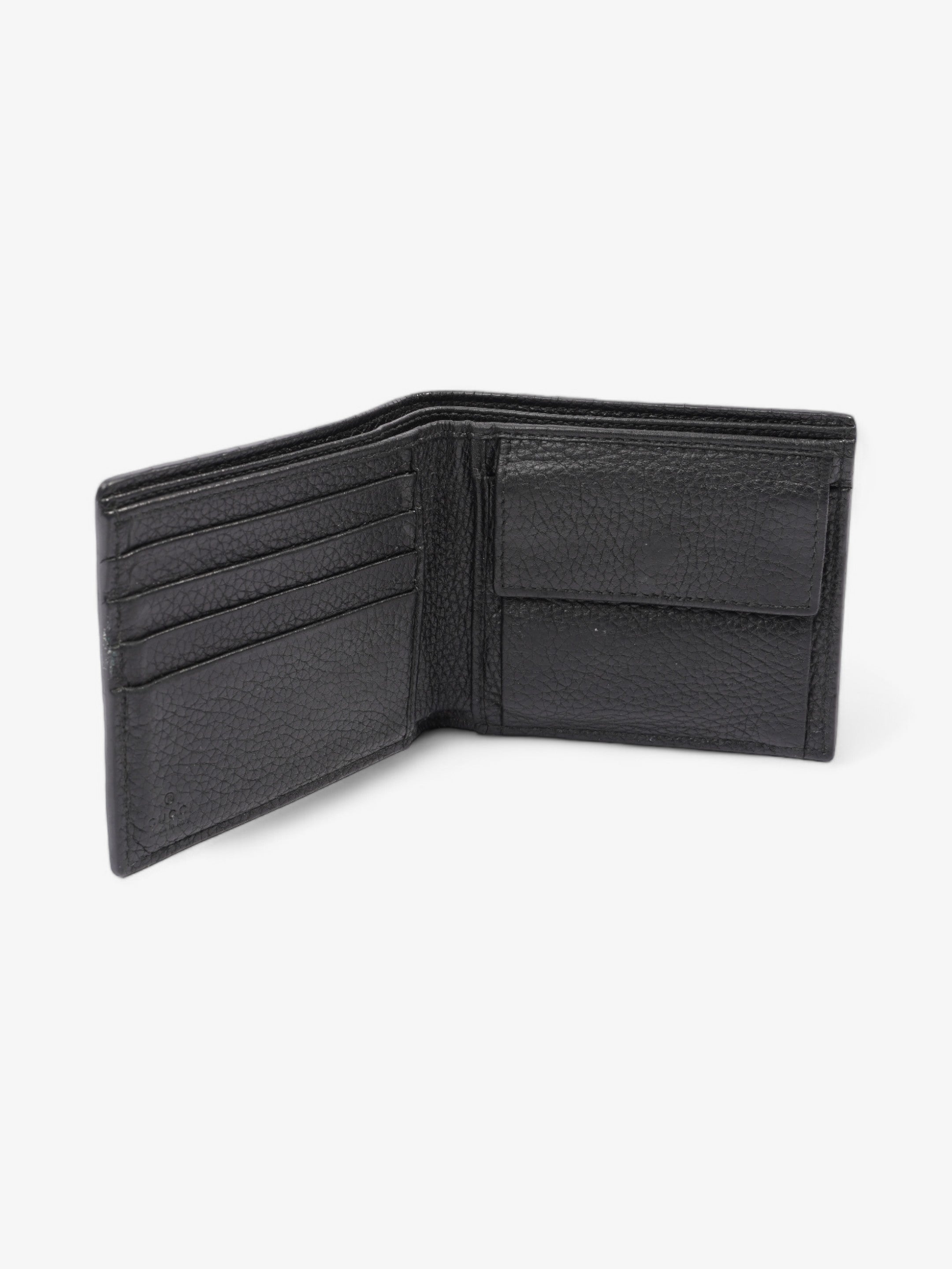 Gucci Billfold Wallet Black Leather