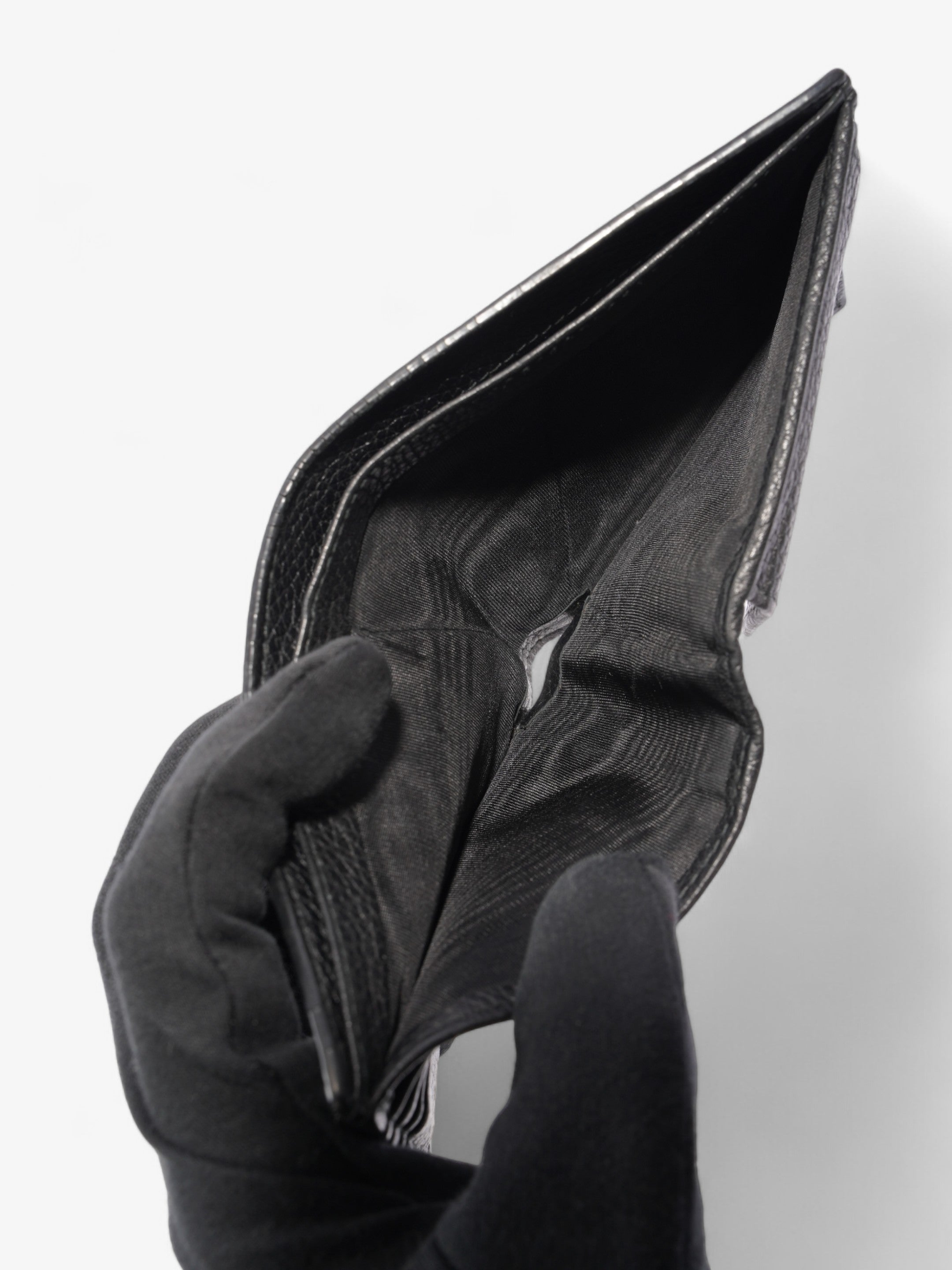 Gucci Billfold Wallet Black Leather
