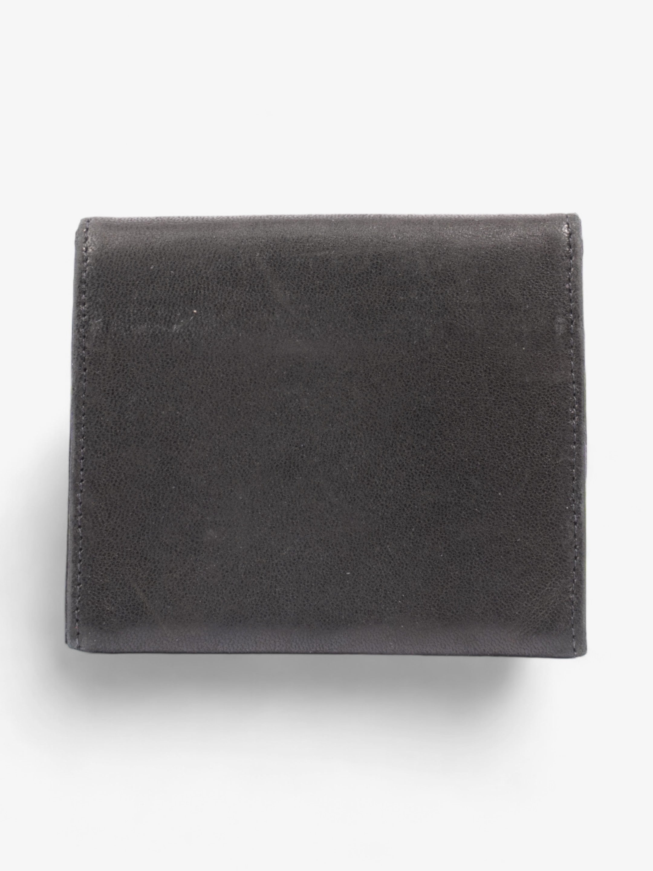 Chanel Coco Mark Lambskin Coin Purse  Black Lambskin Leather