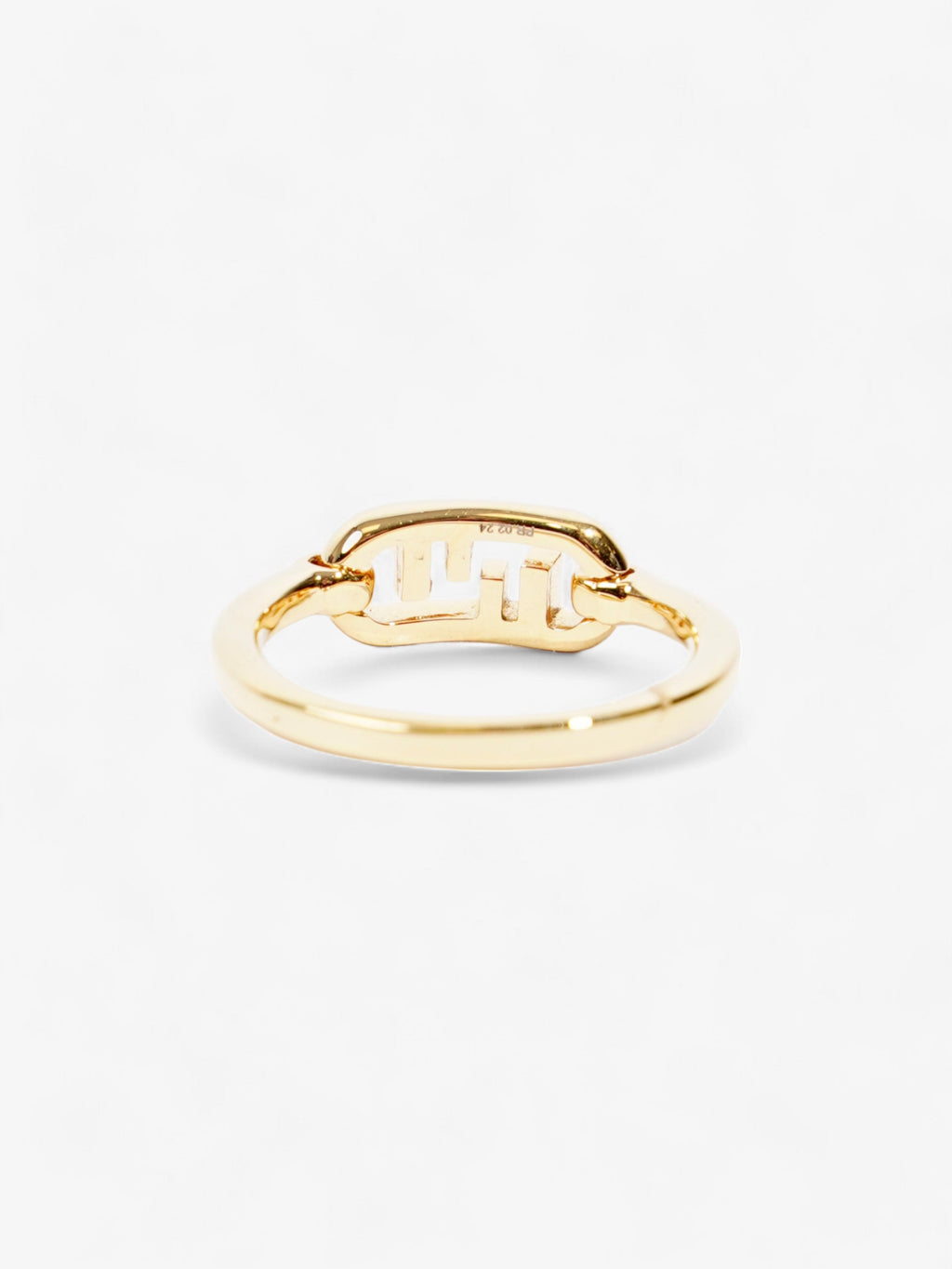 Fendi O'Lock FF Ring Gold Base Metal Medium (54mm)
