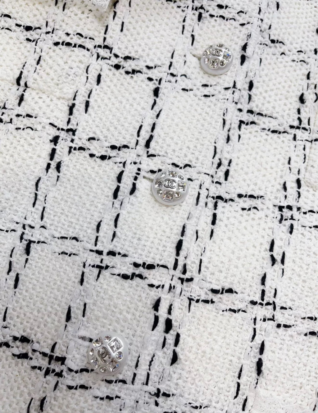 Chanel 23S White & Black jacket