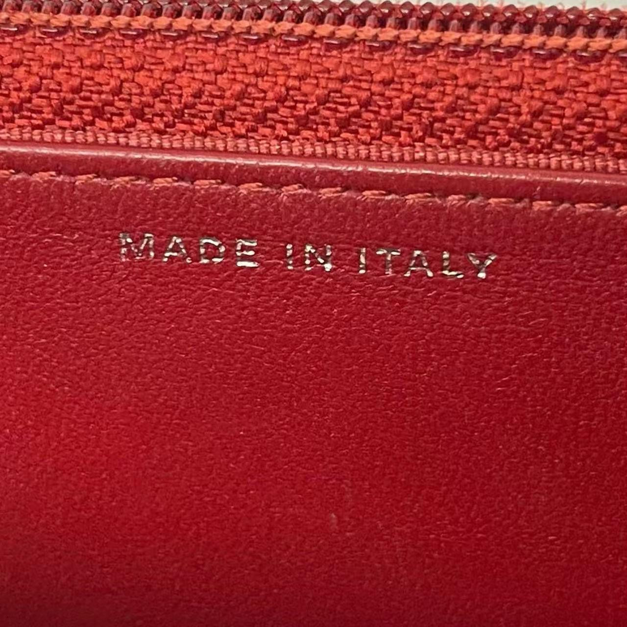 Chanel Red Wallet on Chain (WOC) Lambskin 2014