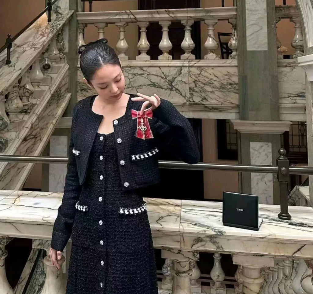 Chanel 24P black jacket