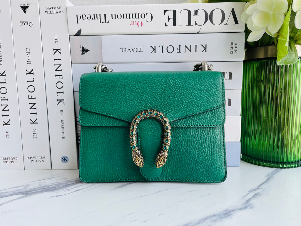 Gucci Dionysus Mini Bag in Emerald Green