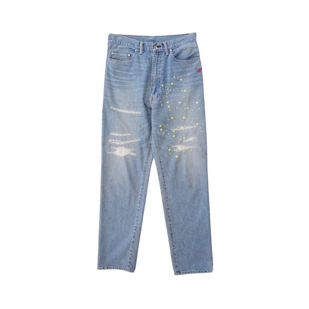BAPE Paint Splatter Jeans - Men's M