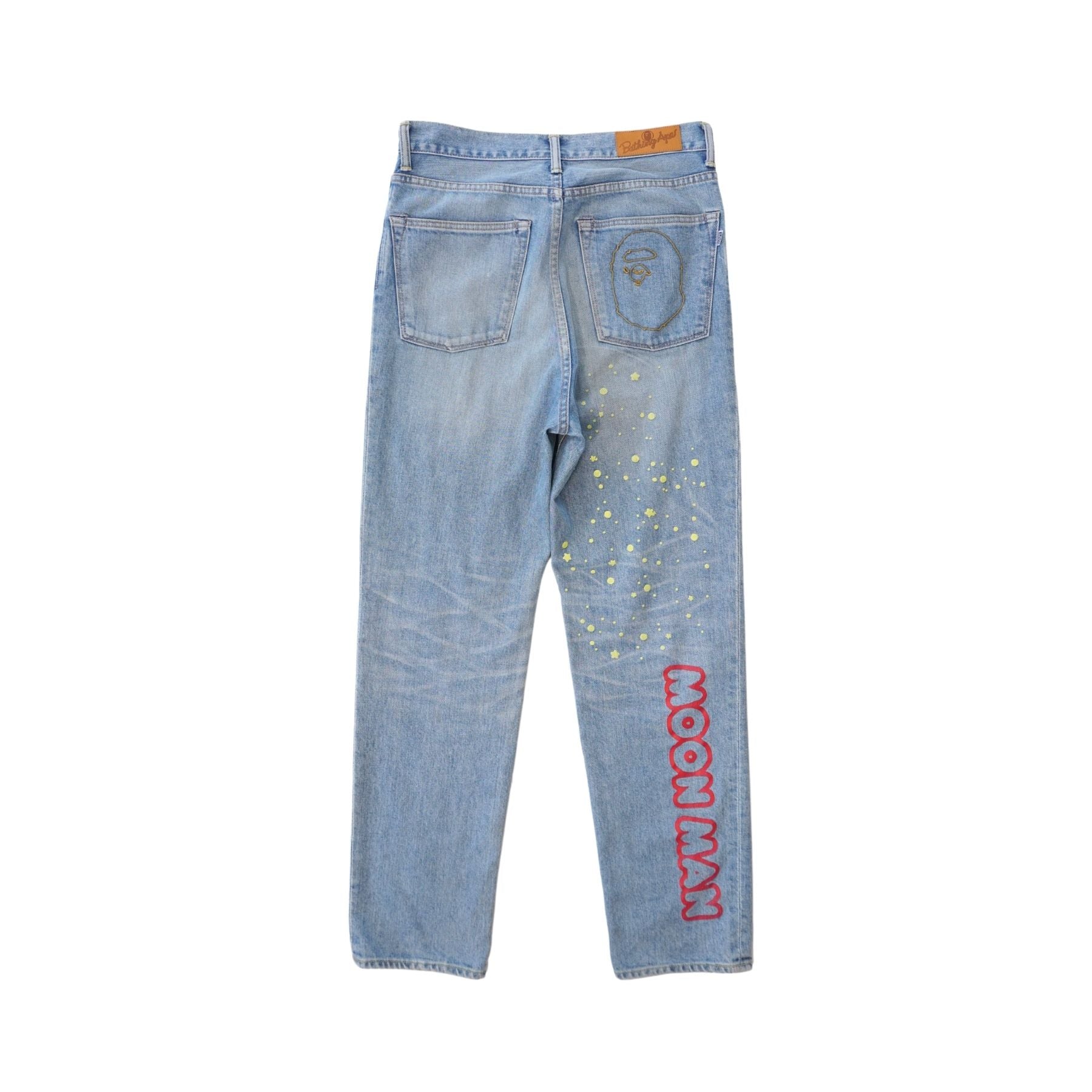 BAPE Paint Splatter Jeans - Men's M