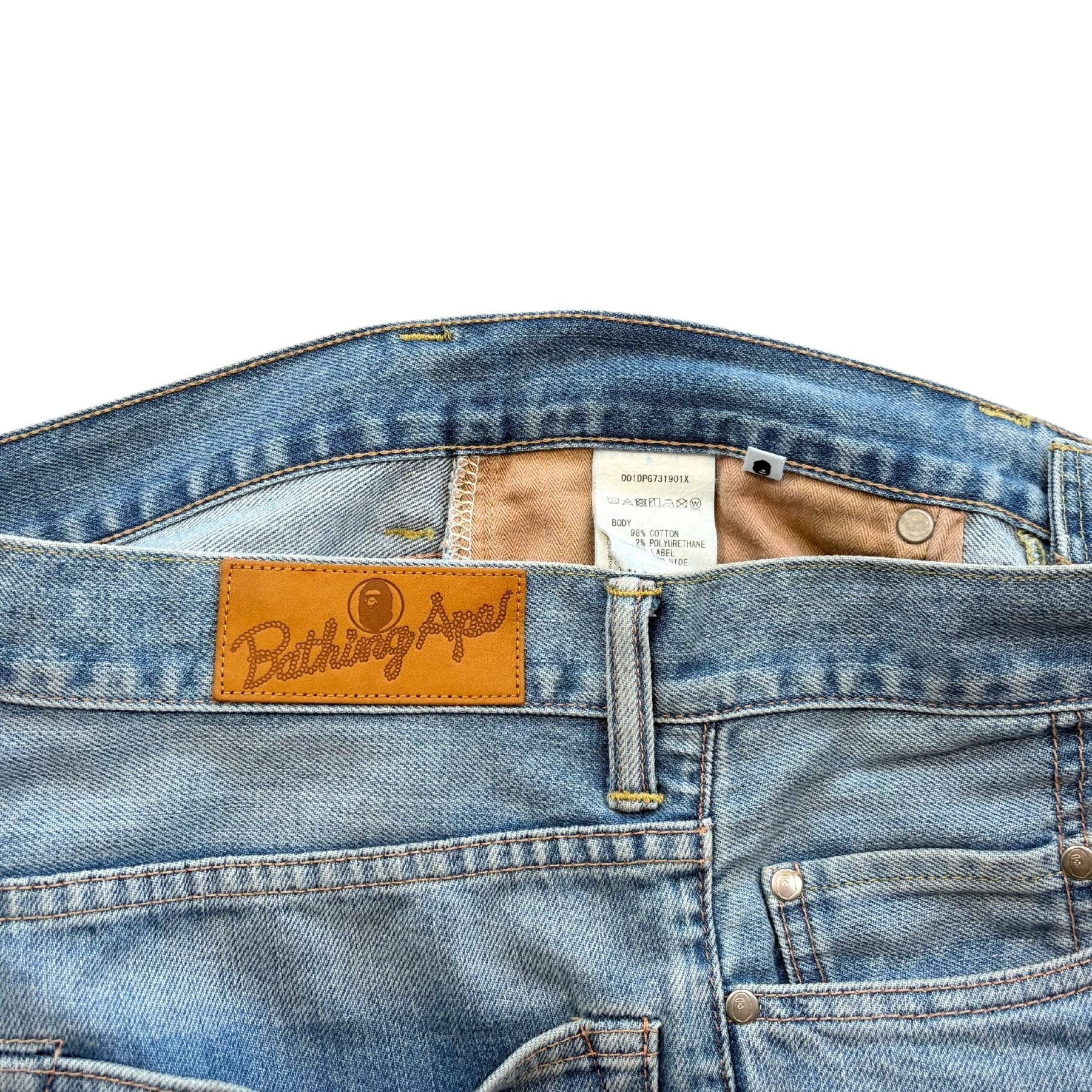 BAPE Paint Splatter Jeans - Men's M