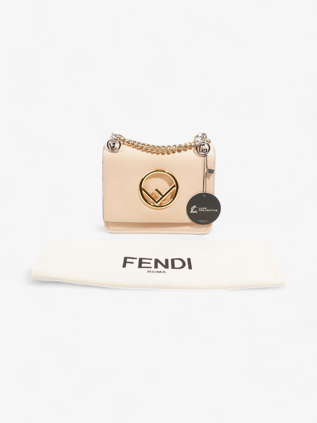 Fendi Fendi Kan Beige Leather