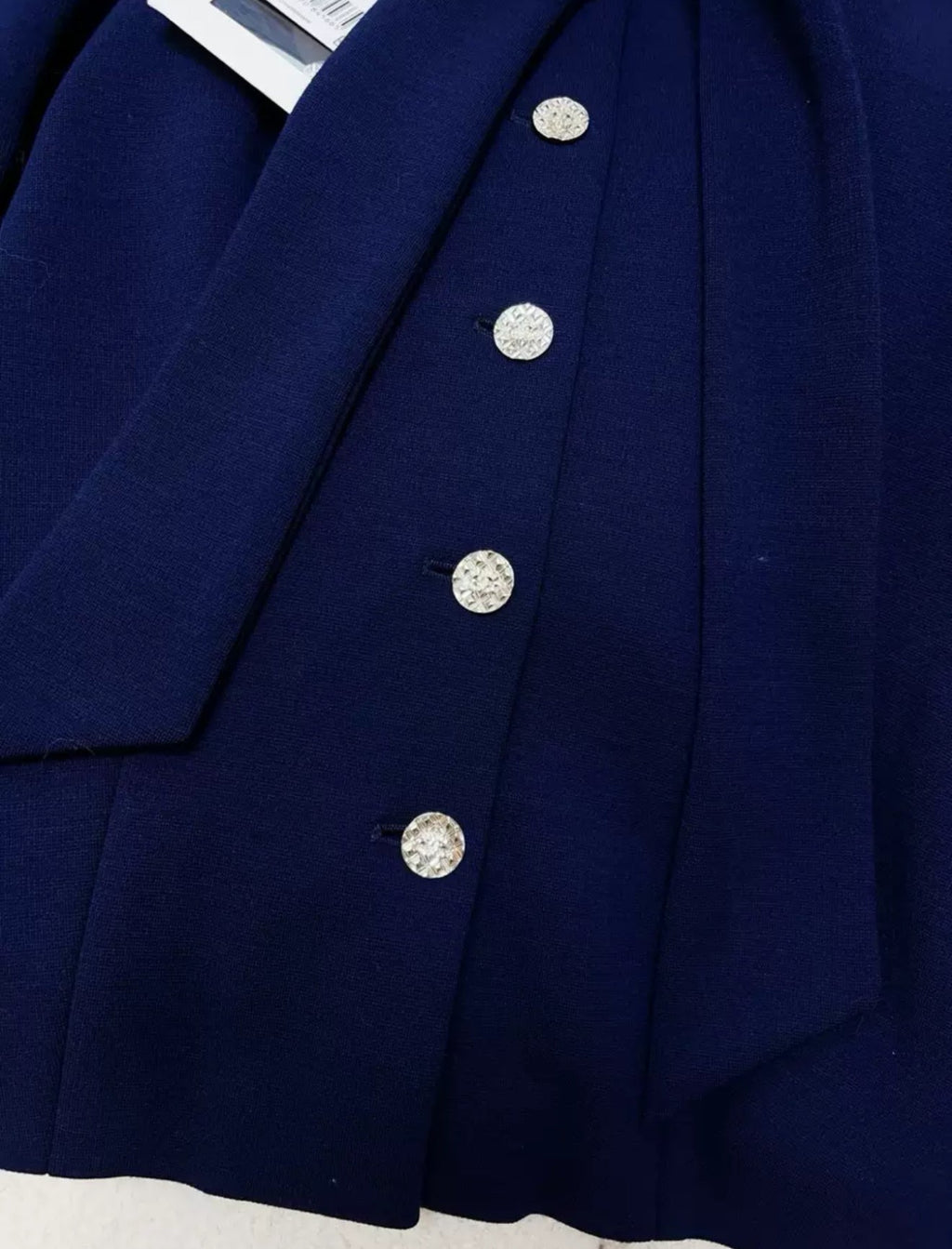 Chanel 22A Navy Blue Jacket