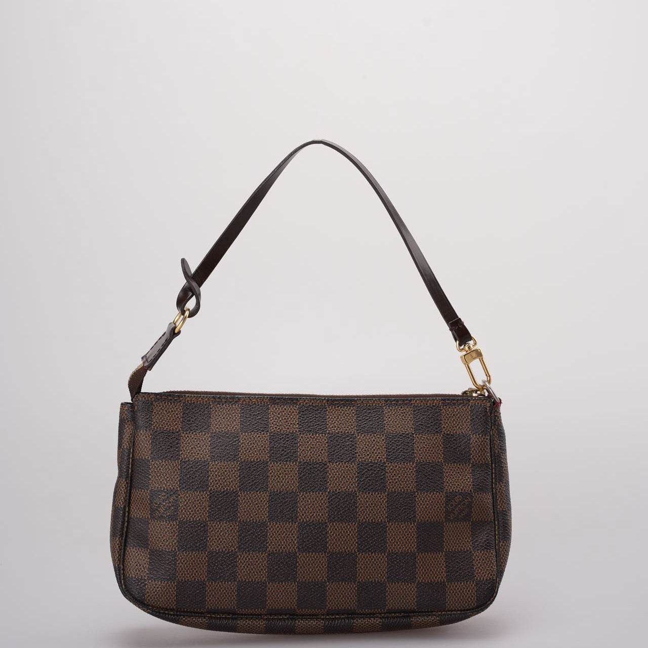 Louis Vuitton Damier Navona Leather Fabric Brown Handbag