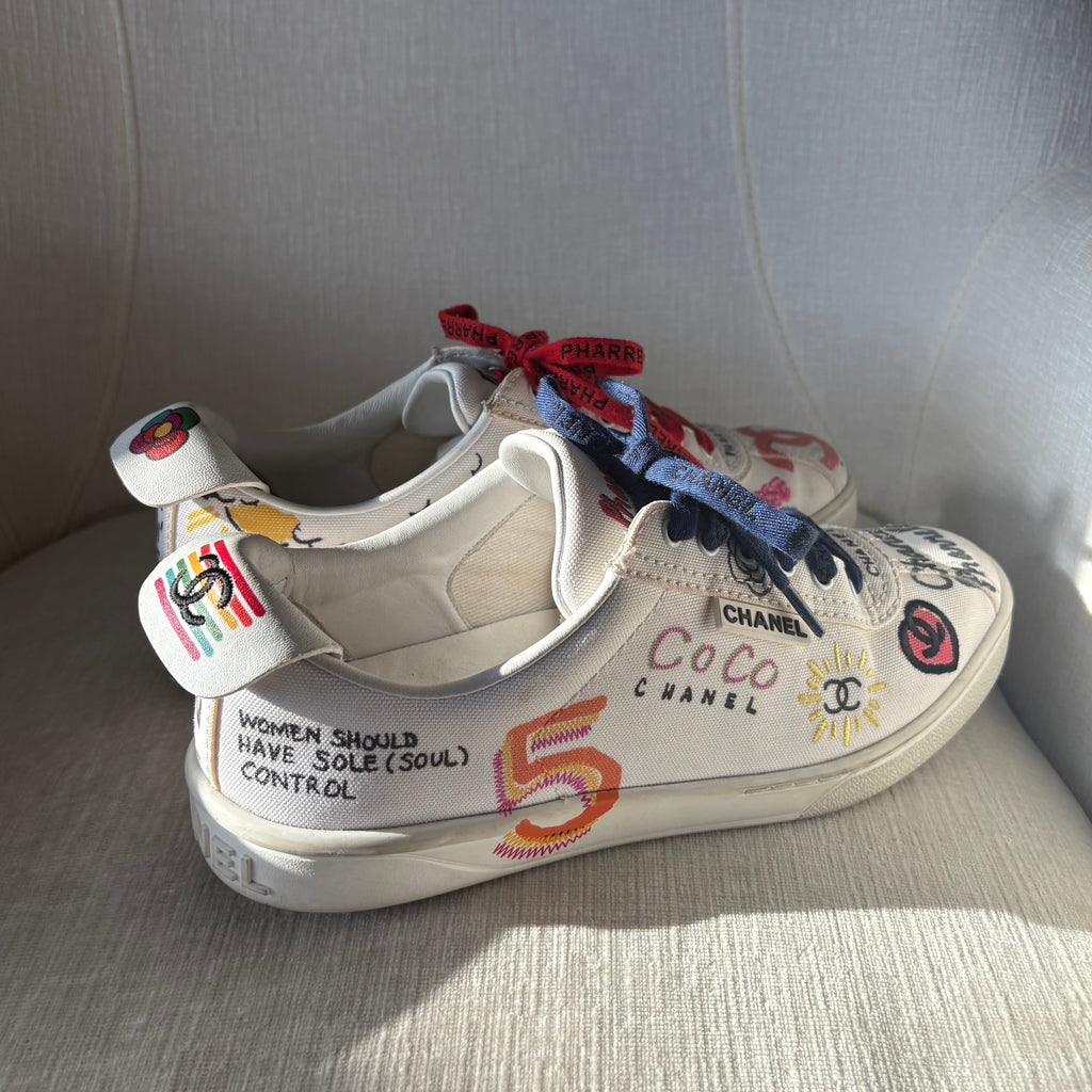 Chanel x Pharell Sneakers - Women's 38