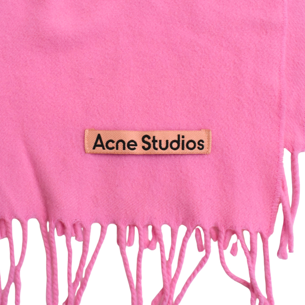 Acne 'Canada Narrow' Fringe Scarf