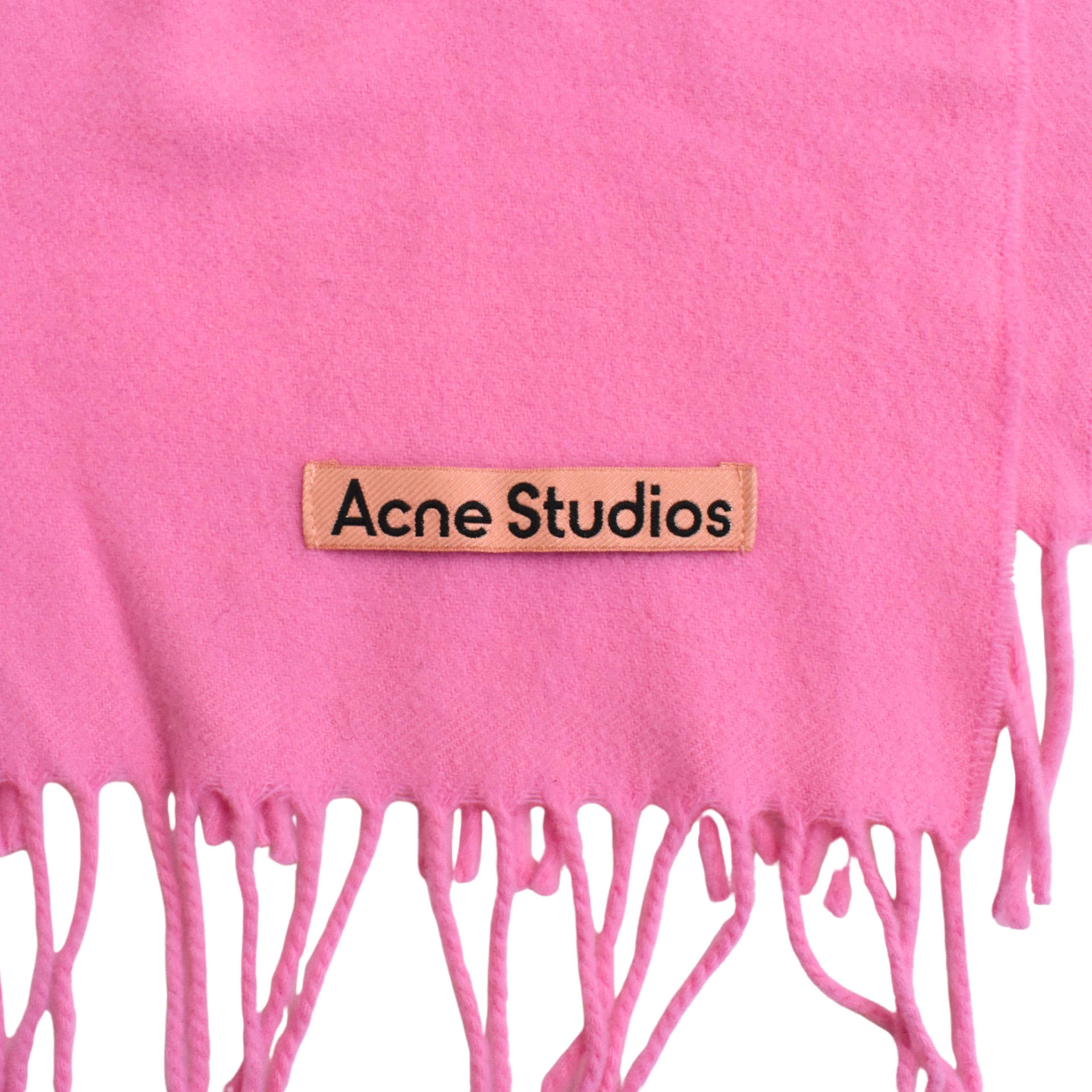 Acne 'Canada Narrow' Fringe Scarf