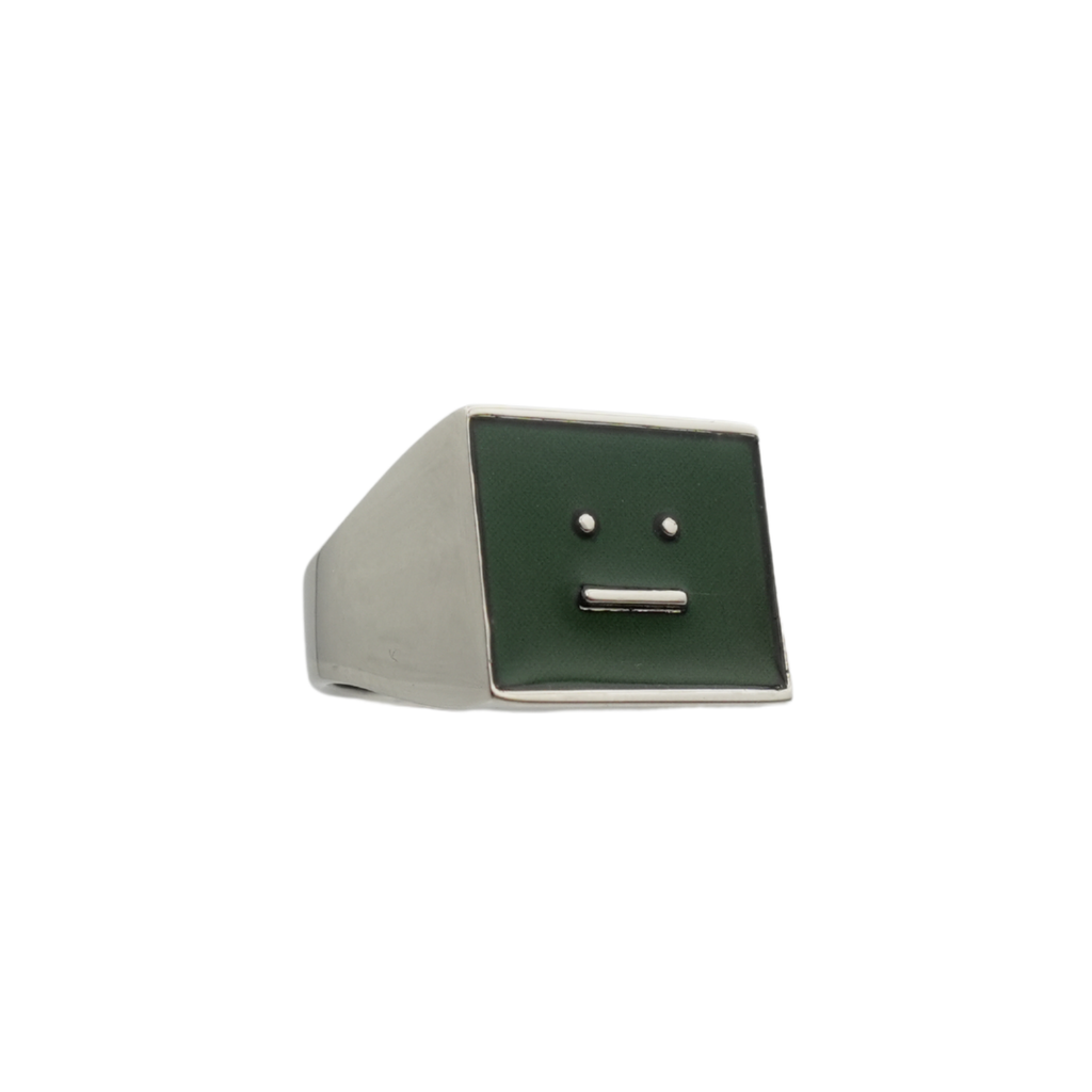 Acne Studios 'Face Logo' Mood Ring