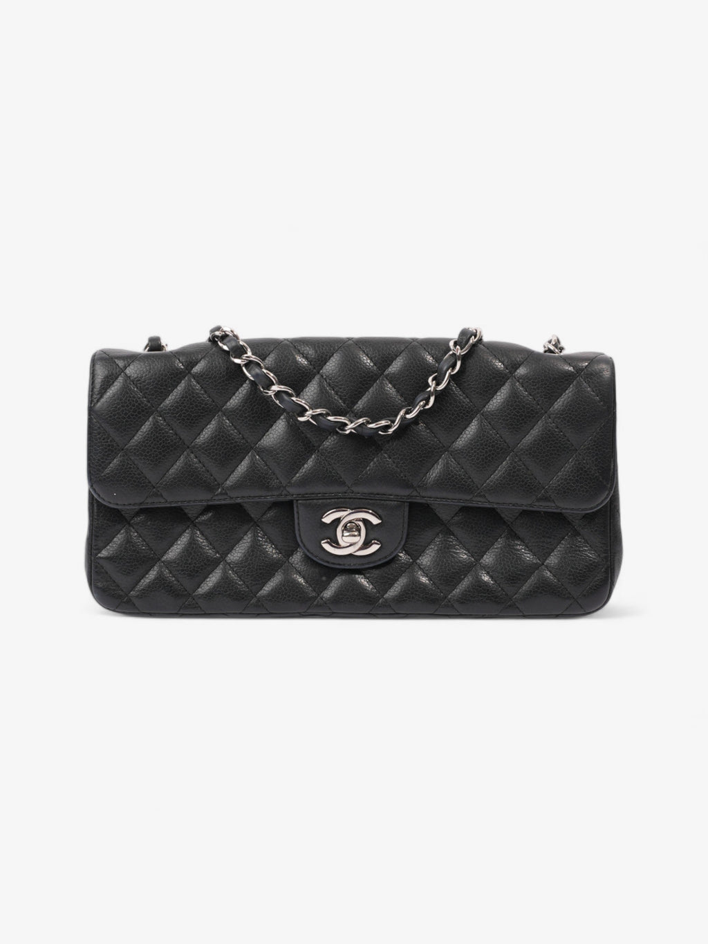 Chanel East West Black Caviar Leather