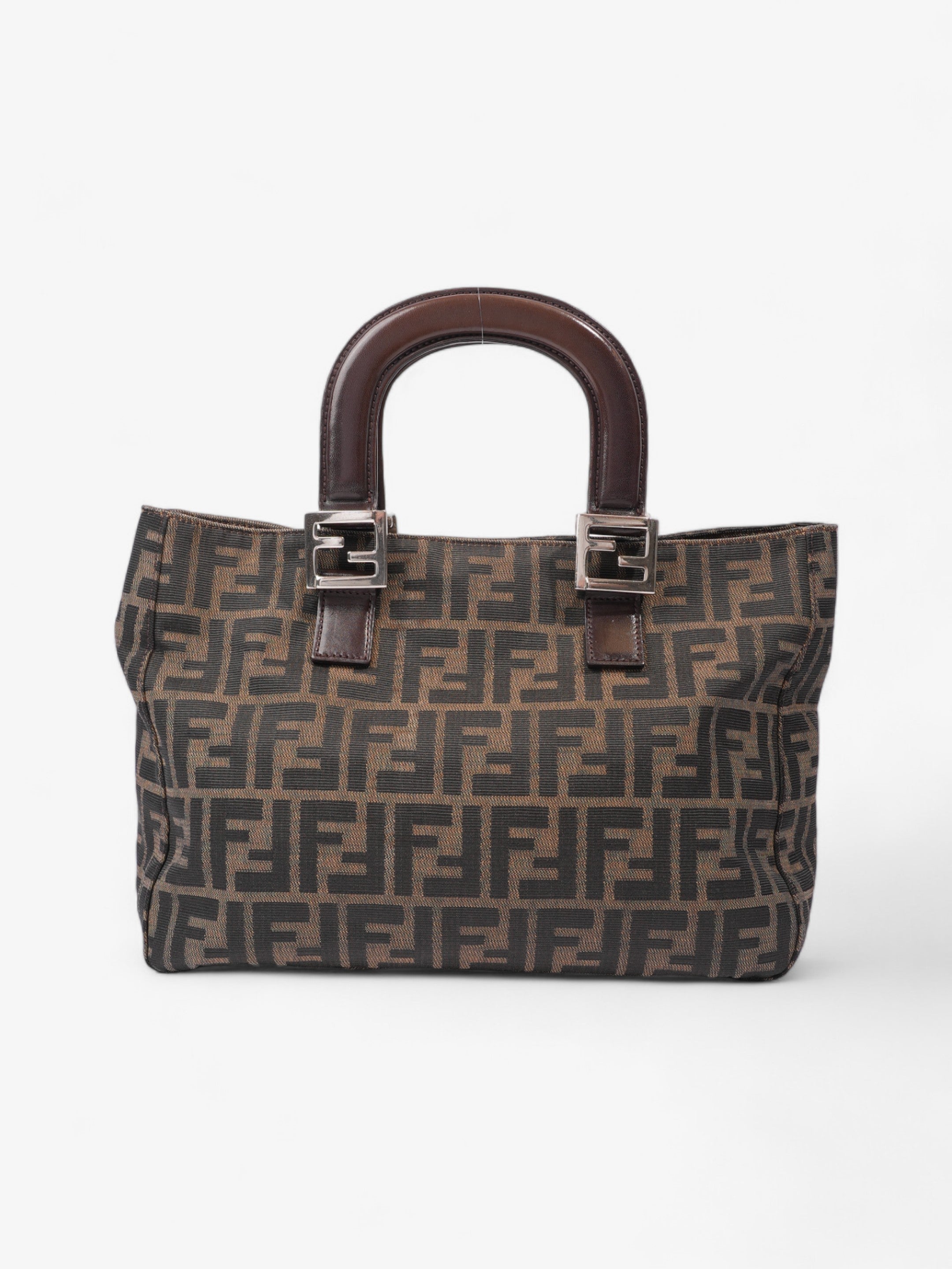 Fendi Zucca Tote Brown Canvas