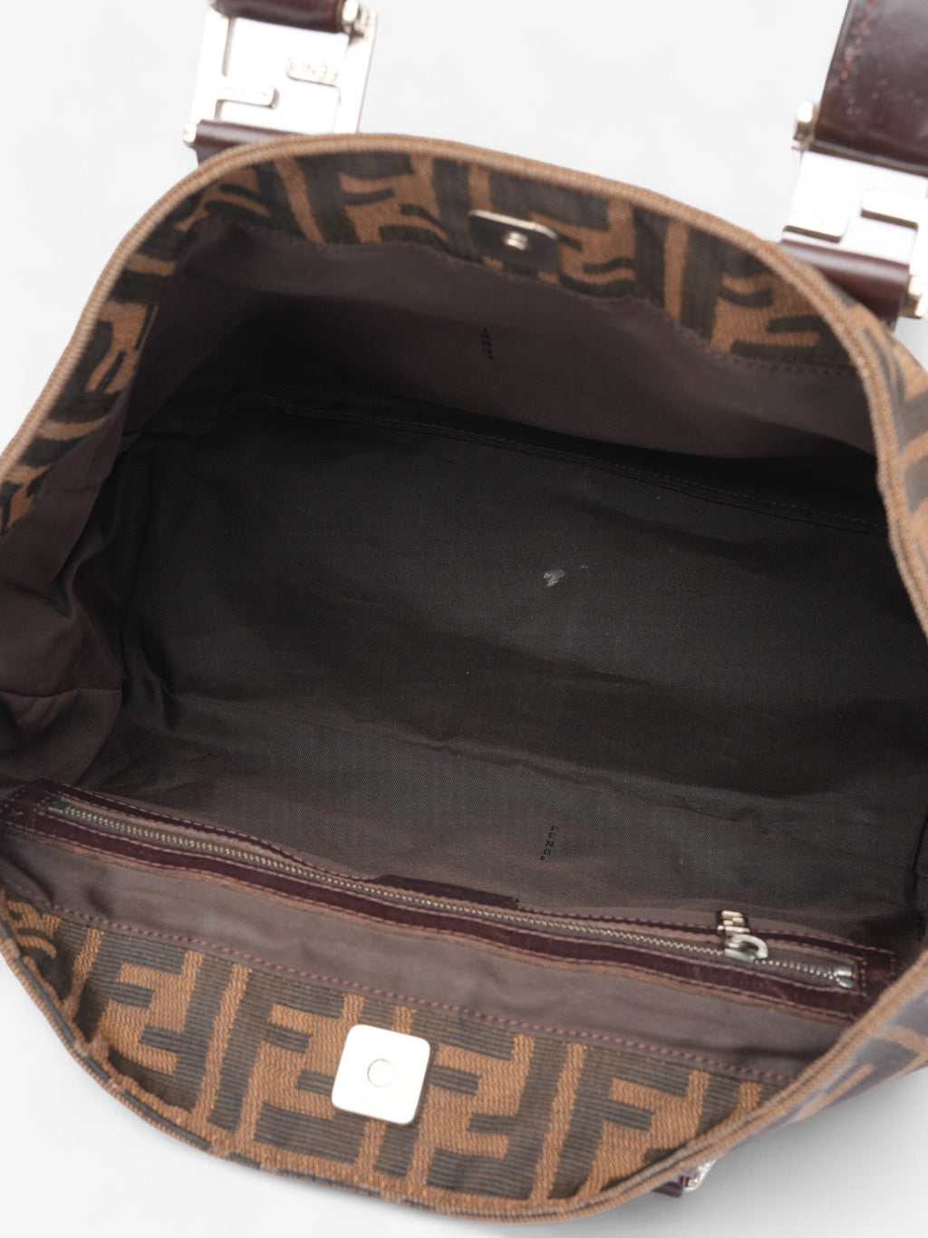 Fendi Zucca Tote Brown Canvas