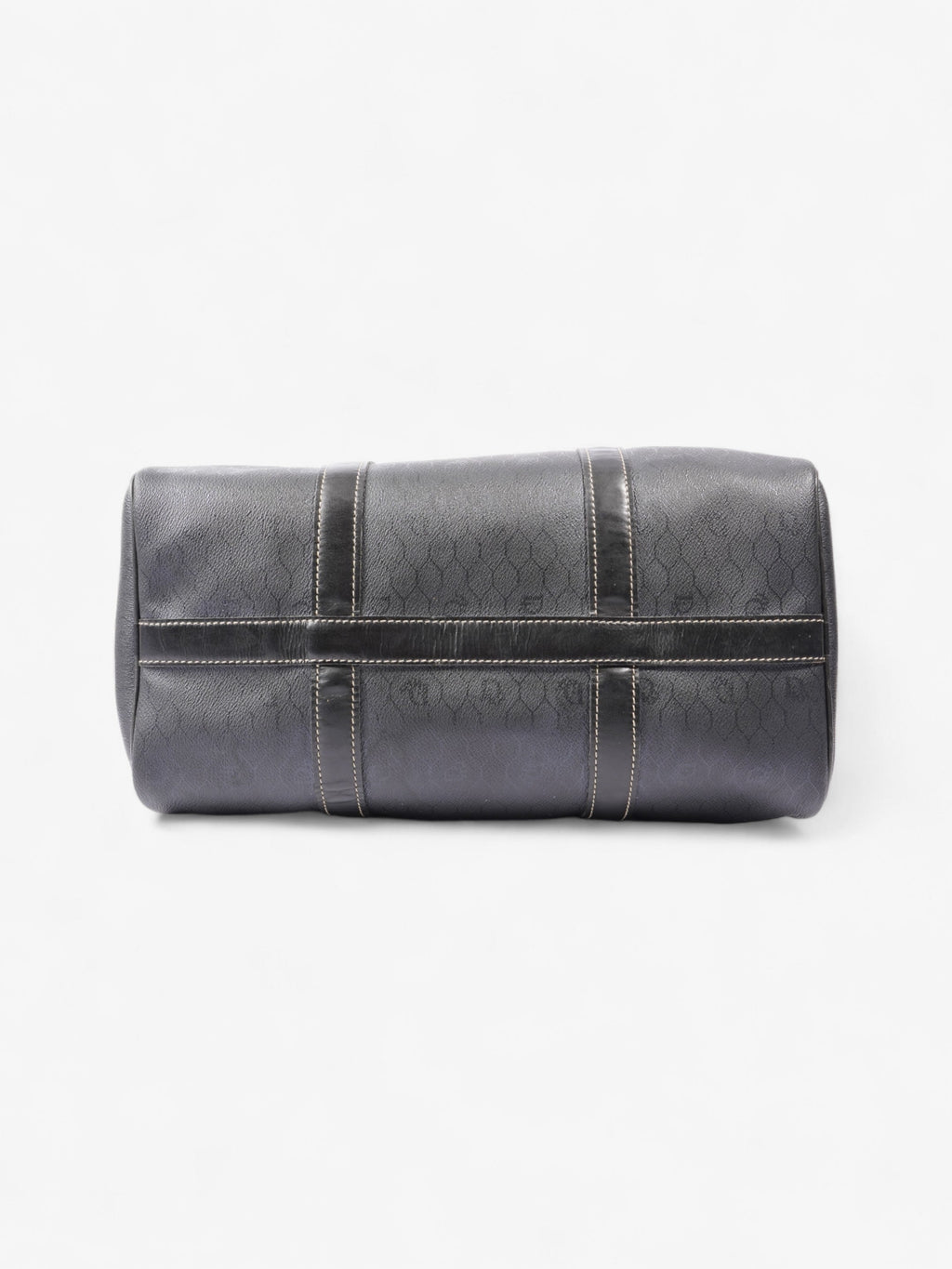Christian Dior Mini Boston Honeycomb Black  Coated Canvas