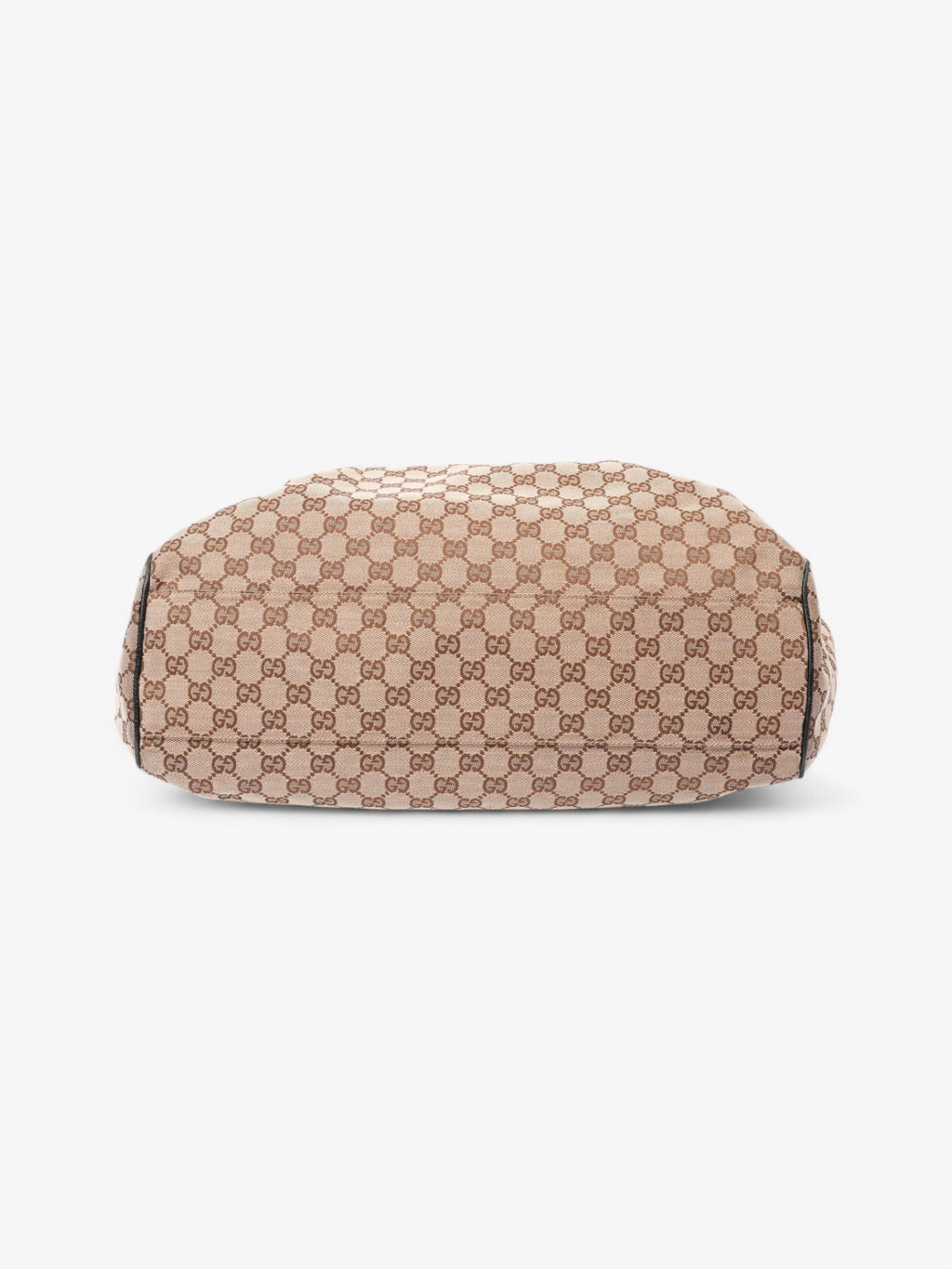 Gucci Sukey Large Beige And Ebony GG Supreme Canvas