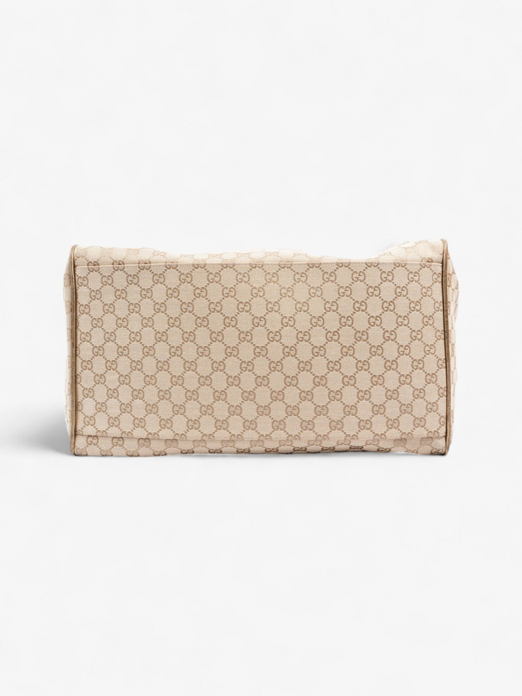 Gucci Interlocking G Travel Bag GG Supreme / Gold / Pink Canvas