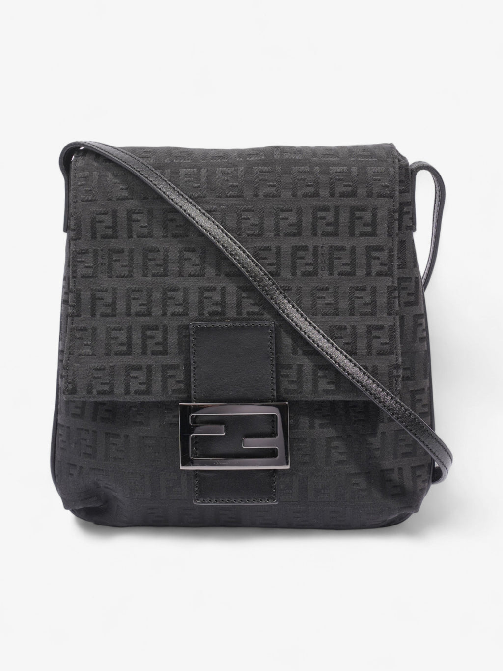 Fendi Zucchino Black Canvas