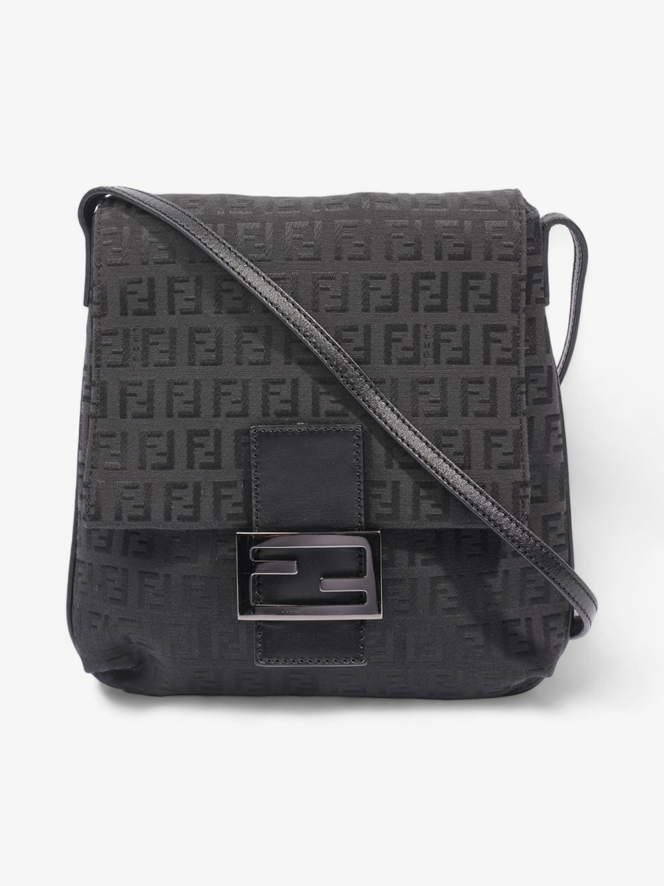 Fendi Zucchino Black Canvas