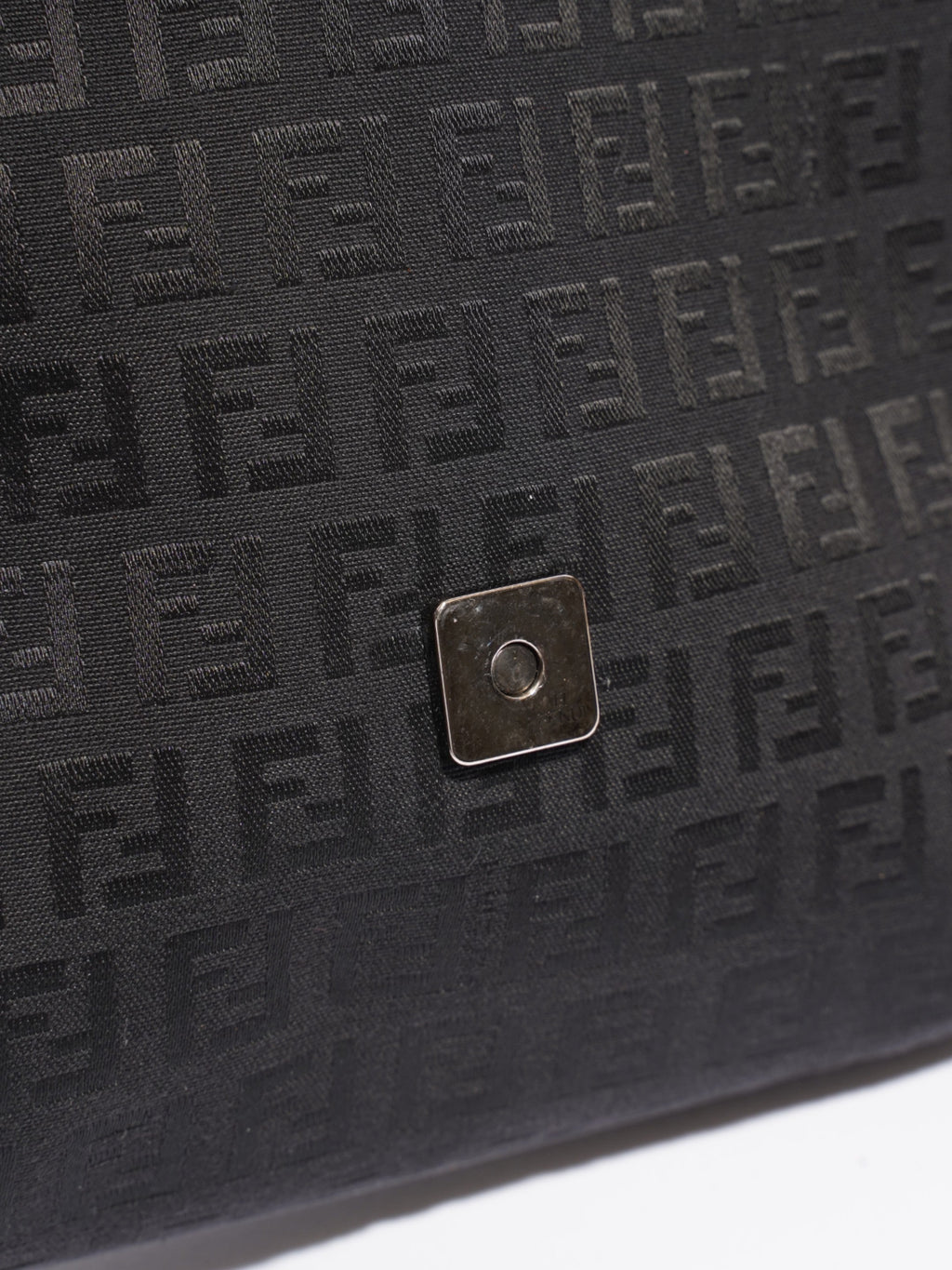 Fendi Zucchino Black Canvas