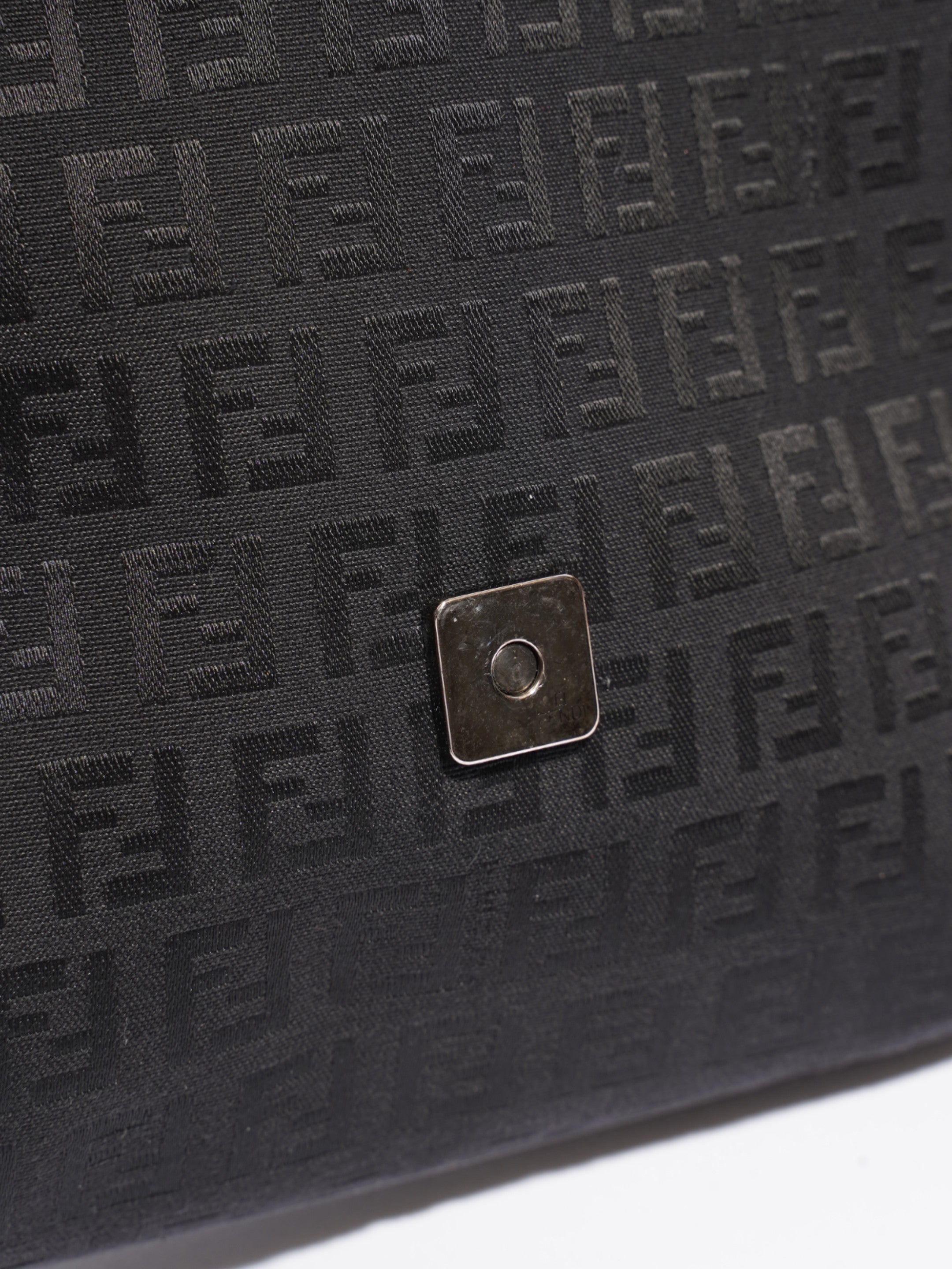 Fendi Zucchino Black Canvas