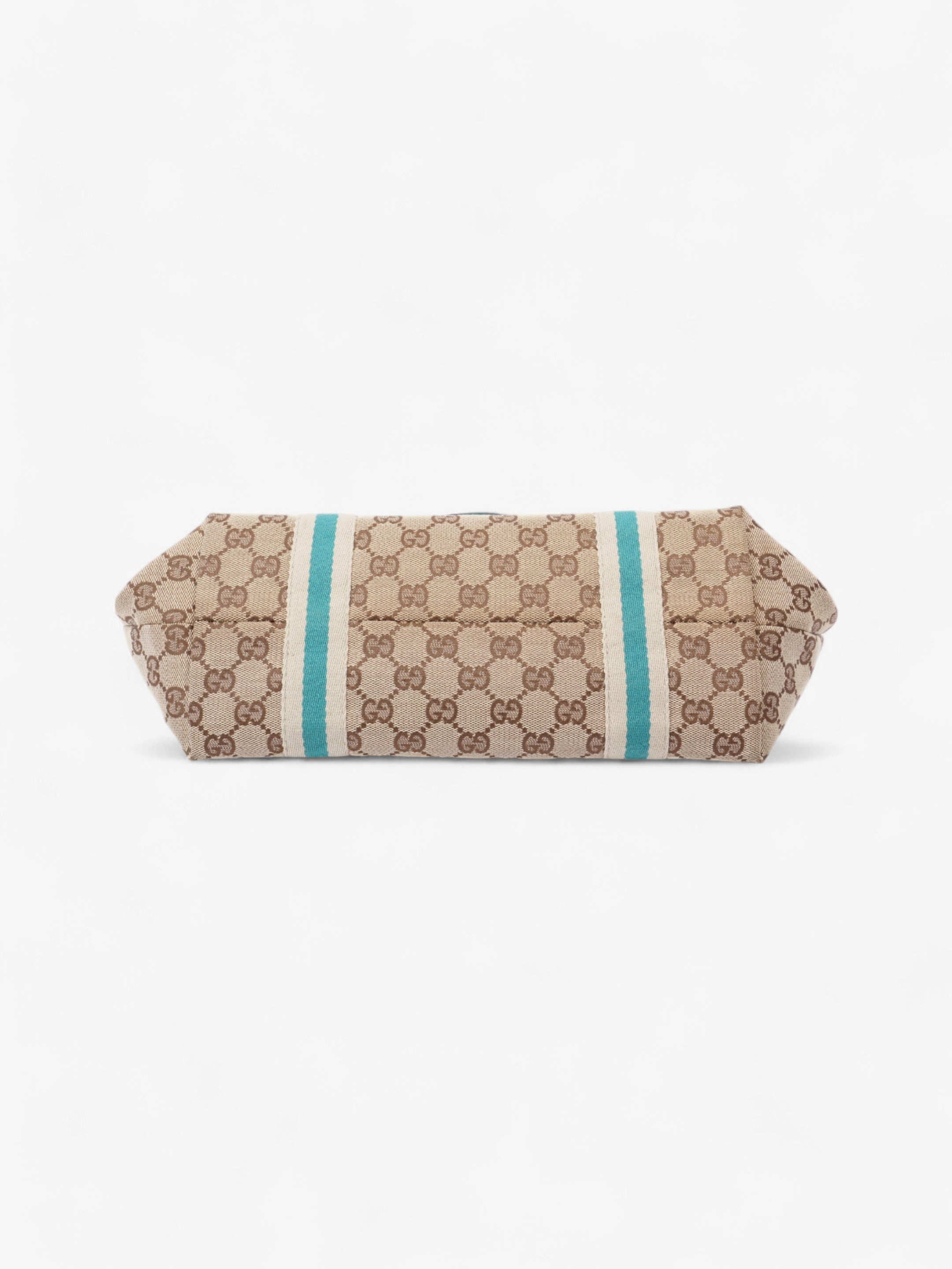 Gucci Jolicoeur Tote GG Supreme / Turquoise Canvas