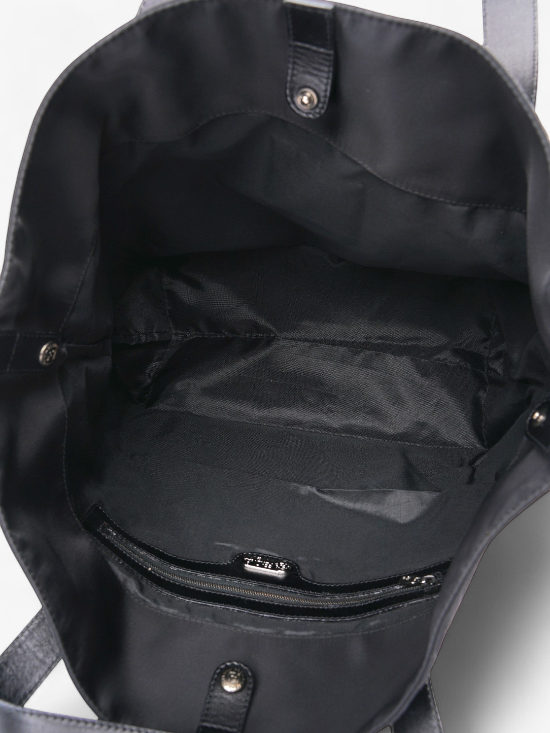 Fendi FF Tote Black Nylon
