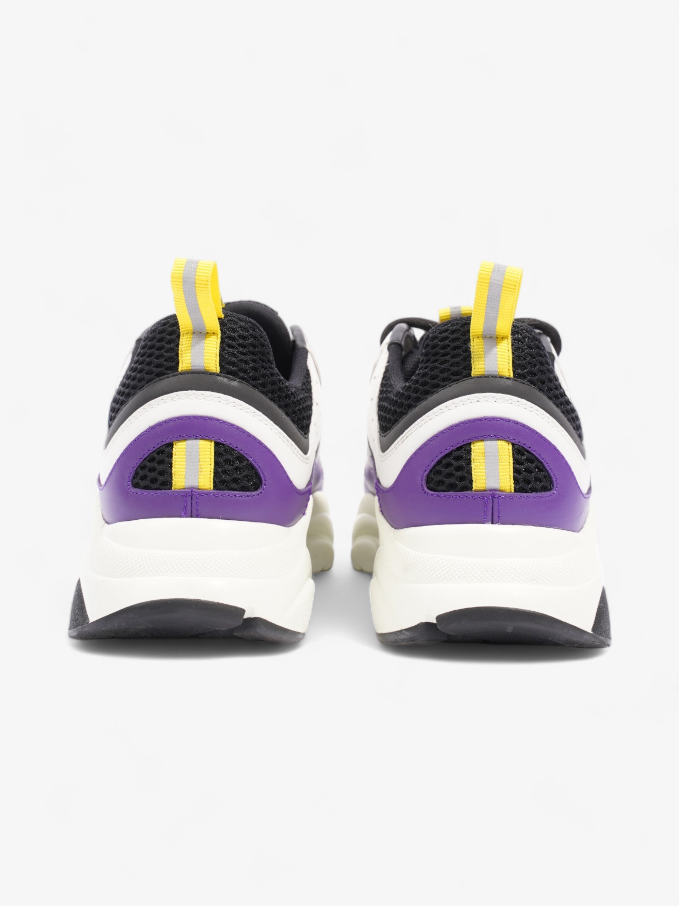 Christian Dior B22 White / Purple / Yellow Mesh EU 42 UK 8